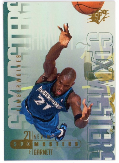 2000-01 Upper Deck Spx Spxmasters Kevin Garnett #M7