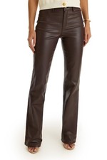 Aria Coated Flare Jean Espresso Classic THE NOLI SHOP