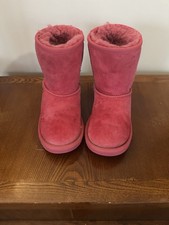 KIDS 13 Hot pink UGG clsssic boots