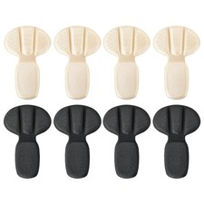 8 Pcs Mesh Adhesive Back of Heel Cushion Pads Heel Grips Inserts for Boots