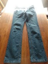 RJR John Rocha Women's Elsa Jeans Size 12 Blue Denim Cotton Blend Ex Cond