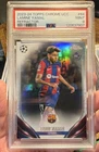 Topps 2023-24 Chrome UEFA Lamine Yamal FC Barcelona #64 Refractor PSA 9