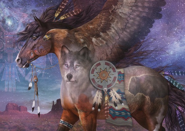 Puzzle (1500 T.) Spirituelle Bestimmung (Perre) Neu/Ovp-image