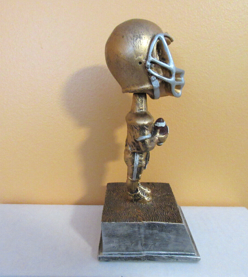 VINTAGE BOBBLE HEAD FOOTBALL PLAYER TROPHY eBay