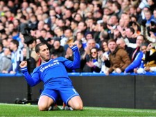 V4323 Eden Hazard Goal Celebration FC Chelsea Football Decor WALL POSTER PRINT
