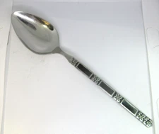 Oneida Community MADRID-BLACK ACCENT  *1 Serving Spoon* 8 1/2"  Stainless 
