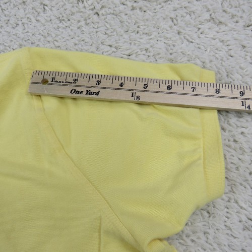 Southern Tide Poloshirt Herren mittelgelb Cottton Fisch Angeln Wandern Wandern - Bild 12 von 15