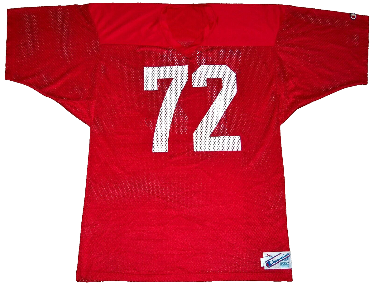 VINTAGE 80's JOE LUKENS OHIO STATE TEAM ISSUE CHAMPION FISHNET