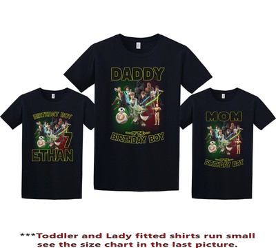 star wars birthday shirt