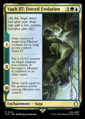 x4 NM (Playset) Vault 87: Forced Evolution, MTG, Fallout, Magic, 122