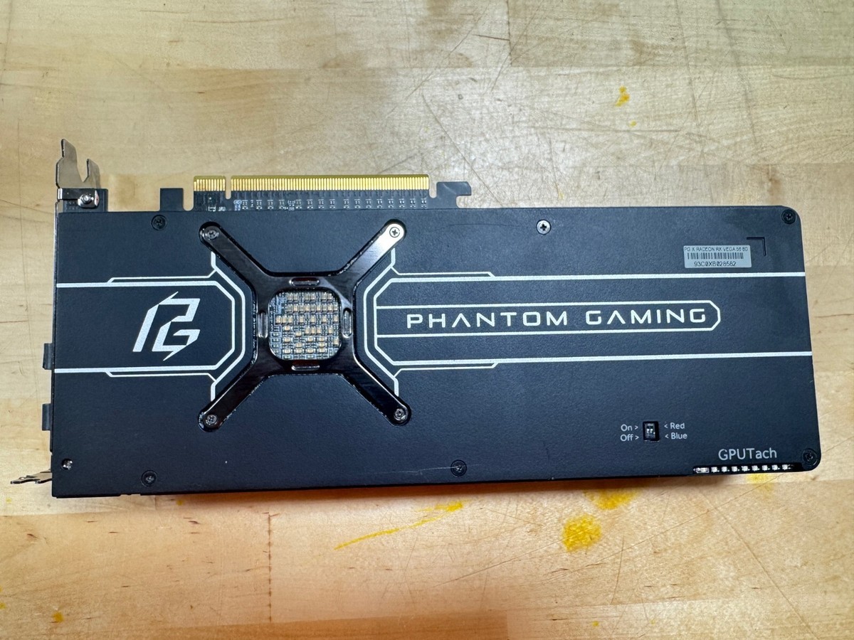 ASRock Graphics Card Radeon RX Vega 56 AMD 8GB VR Ready Phantom