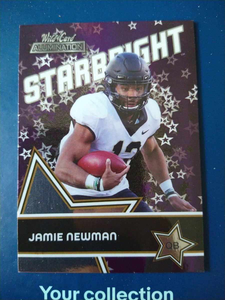 2021 Wild Card Alumination Starbright PURPLE Jamie Newman #SB-48