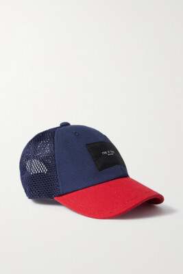 Rag & Bone Addison Appliqued Organic Cotton Canvas and Mesh  display picture 1