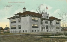 Boise Idaho Longfellow School Harvey #1607661909 Postcard 10231
