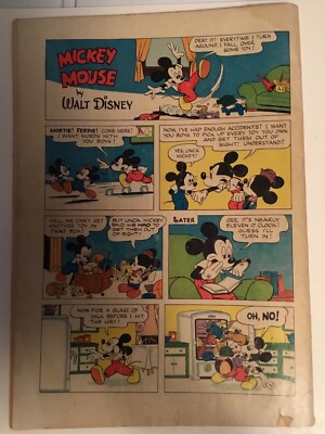 Walt Disney's Mickey Mouse 387 Dell Four Color 1952 comic book 10