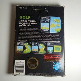 Golf Nintendo NES Tested