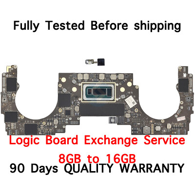 Exchange MacBook Pro 13'' A1989 i7/i5 8GB to 16GB Logic Board 820-00850-A