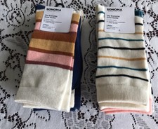 Women LOT 2 Sonoma Goods For Life 3-Pack Everyday Crew Socks Total 6 PAIRS Assor