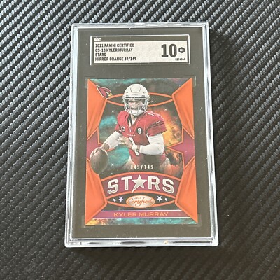 2021 Panini Certified Stars Mirror Orange #CS-18 Kyler Murray /149