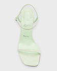 100% AUTHENTIC NEW WOMEN LOUBOUTIN CONDORA STUDIO GREEN 85 SANDALS/HEELS US 8 — photo 3