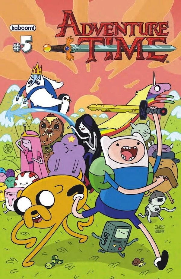 Adventure Time All Characters Poster