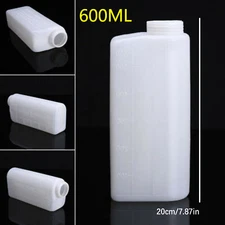 600ml 2-stroke oil petrol mixing bottle for chainsaws with 20:1/25:1 ratios