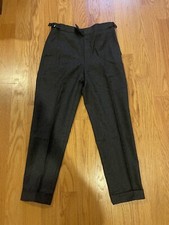 vintage wool pants 1970s 80s womens mens