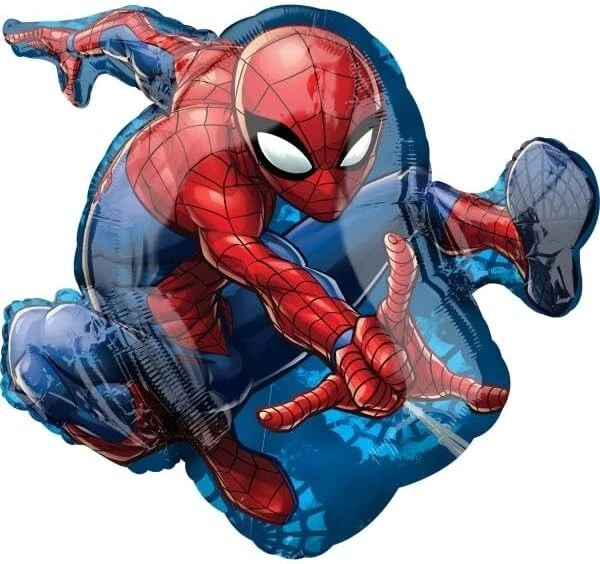 amscan 3466575 Spider-Man SuperShape Folienballon - Partyballon ca. 43 x 73 cm - Bild 1 von 1
