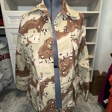 vintage army desert camo Jacket Mens Small USA Made 90s Military Desert Storm