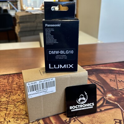 SK Lot De 2 Batteries De Rechange Pour Panasonic DMW-BLG10 / DMW-BLG10E | 1025 MAh | Pour Panasonic Lumix DMC-GF6 GX7 GX80 DMW BLG10 BLG10E BLE9 DMW-BLE9E CS-BLG10MC