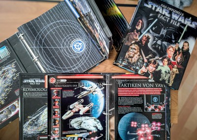 Star Wars Fact File Sammlung 4 Ordner