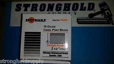 16G 2-1/2" FINISH NAILS 16240 2.5M 2500 BOX  GRF16212 N63 GALV. 