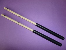 BAMBOO RODS Drum Brushes Sticks Light & Fast Stewart Brushes UK Excellent Value