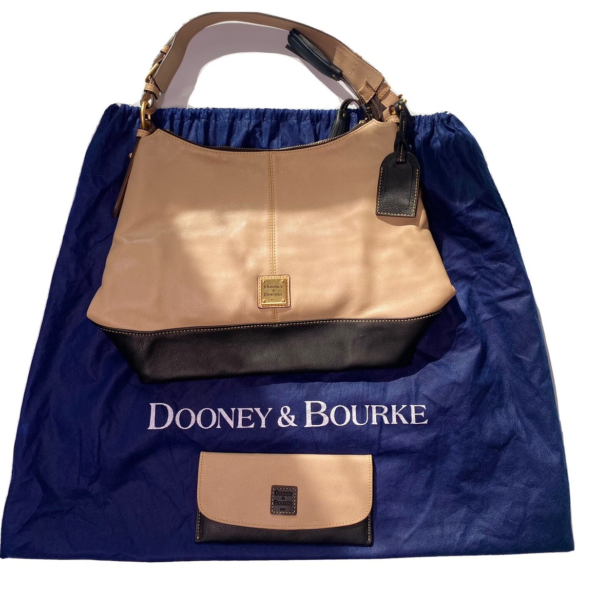 NWT Dooney & Bourke Pebble Leather Sophie Hobo in... | Depop Dooney & Bourke Sophie Hobo main image 1