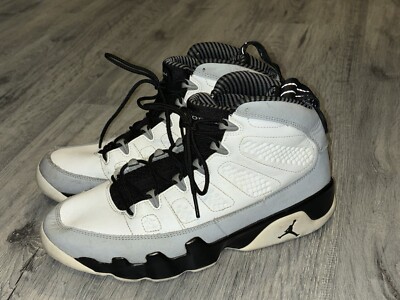 Nike Air Jordan Retro Barons White Wolf Gray Black 7uk Eu 41