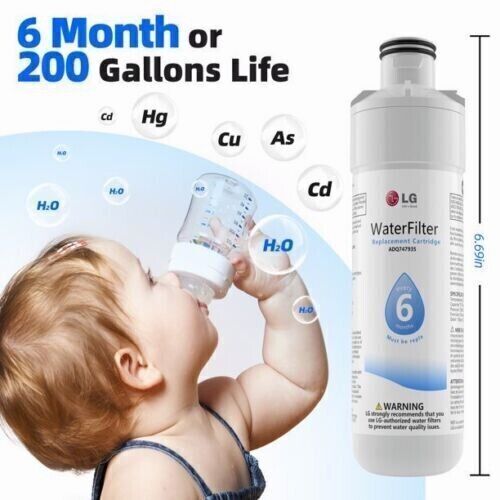 LG LT1000P Fridge Replacement Refrigerator Water Filter ADQ747935