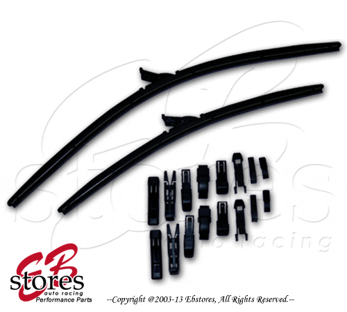 Set of 2 P&H PTB I&L Arm Bracketless Wiper Blades 26" Driver, 24" Passenger Side - Bild 2 von 3