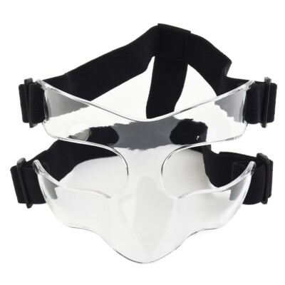Protector Face Nose Guard Anti-collision Clear Football Outdoor Soccer
