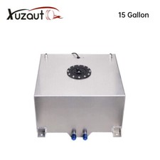 15 Gallon Fuel Tank Aluminum Lightweight Race Drift Fuel Cell Tank Level Sender