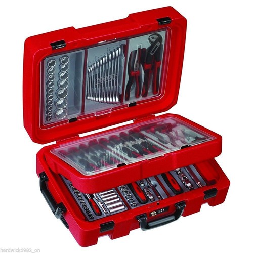 Teng Tools 110 Piece Tool Kit Including Toolbox Tool Case + Tools - Afbeelding 1 van 5