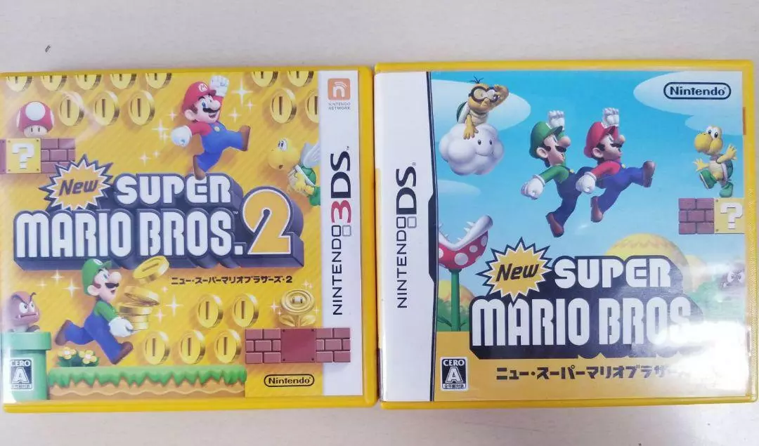 NTSC-J games NDS NEW Japan Set | & DS eBay Super Mario 3DS Bros.1 of 2 from Nintendo 2