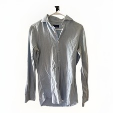 Proper Cloth Light Blue Long Sleeve Button-Down Dress Shirt   Men  s Size 16
