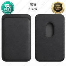 iPhone 12 13 14 15 16 17 Genuine Apple Leather MagSafe Card Wallet Same Day    