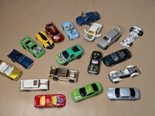 Lot Diecast (19) Majorette, Hot Wheels, Matchbox, Maisto , Vintage 