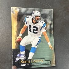 Fleer 1998 Brilliants Kerry Collins New Orleans Saints #53 NFL Trading Card