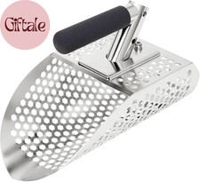 Sand Scoop for Metal Detecting, Metal Detector Accessories, Stainless Steel Sand