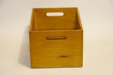 HAN Holz Karteikartenkasten DIN A5 quer, B 23/ H 18/ T 32, guter Zustand