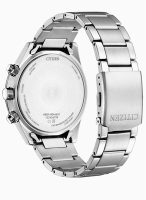 Citizen AT8260-85A Eco-Drive Radio-Controlled Chronograph SS World