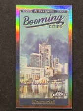 2020 KARACHI TOPPS ALLEN & GINTER CHROME BOOMING CITIES MINI A95
