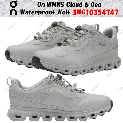 On WMNS Cloud 6 Geo Waterproof Wolf 3WG10354747 Damen Gr.